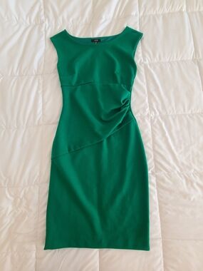 Jacob Emerald Green Midi Sheath Dress